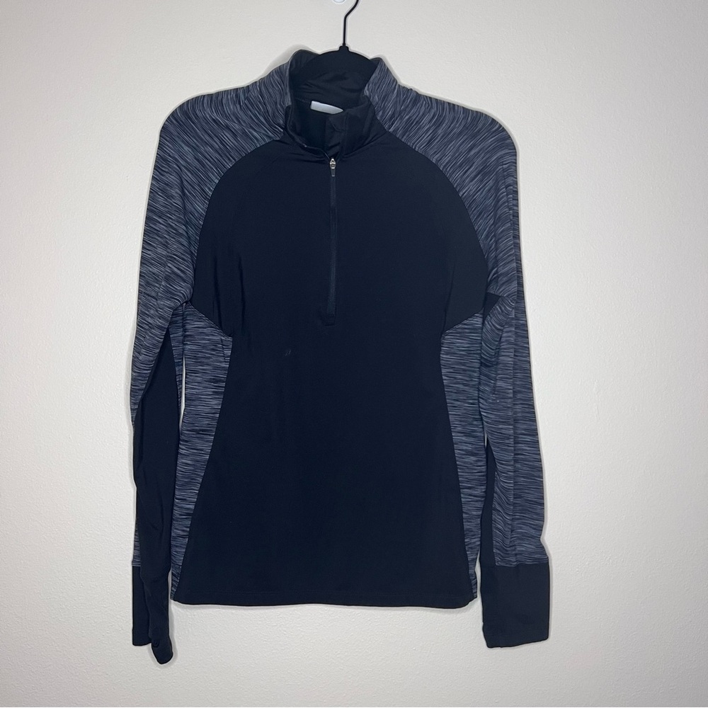 Danskin Black and Gray Athletic Pullover
